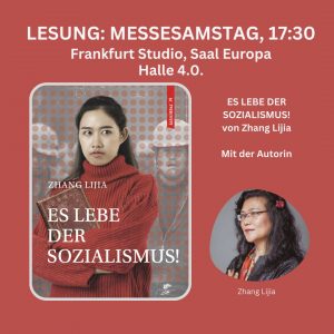 Lesung "Es lebe der Sozialismus" mit Zhang Lijia, Drachenhaus Verlag